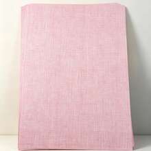 50 Sheets A4 Linen Texture Scrapbooking Paper, Paper Material, Solid Color Decorative Craft Paper, Suitable For Journaling Collage, Card Making, DIY Handmade Supplies - Multicolor - View 5