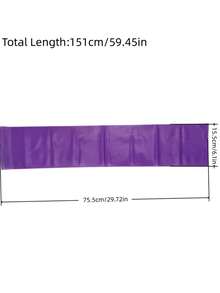 High Elasticity Fitness Resistance Band/Elastic Rope, Suitable For Home And Outdoor Park Training, Ideal For Pre-Workout Warm-Up, Full Body Stretching And Shaping, Exercising Arms, Shoulders, Back And Leg Muscles, Portable And Lightweight, Space-Saving, Applicable For Daily Home Fitness, Outdoor Morning Exercise, Yoga Training, Helping To Improve Posture And Meet Basic Strength Training Needs Of Different Intensities - Multi-color - View 3