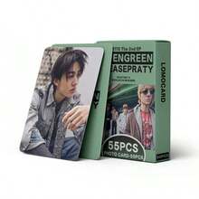 1 قطعة 55 بطاقة صور لومو قابلة للجمع من ألبوم C ORTIs الجديد GREENGREEN، بضائع K-POP - A - مشاهدة 7