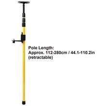 2.8M Telescopic Laser Level Pole, Adjustable Mounting Support For Rotary & Line Laser Levels - A - View 4