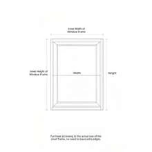 Grey Mesh Grey Trim Mosquito Screen, Home Sliding Window Use, Partial Opening For Ventilation, Customizable Size - Grey Mesh With Grey Edges - View 9