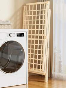 Small Space Clothes Rack Thick Wing Type Clothes Rack Folding Balcony Space-Saving Clothes Rack - A - View 4