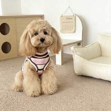 Spring/Autumn New Striped Vest For Dogs And Cats, Suitable For Schnauzer, Bichon, Maltese, Yorkshire Terrier, Small Dog Clothing - Multicolor - View 7