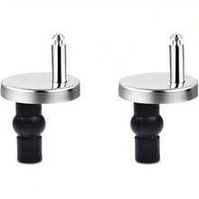 2/4pcs Toilet Seat Repair Kit, Universal Toilet Seat Bolts And Screws, For Quick Release Hinge Replacement, Fits 14mm To 16mm Holes, Easy Installation - Accessories - View 12