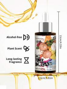 EMBRACEX. 60ml Vanilla Ice Cream Essential Oil, Dropper Bottle, Sweet & Long-Lasting Vanilla Scent, Suitable For Car Diffuser, Candle Making, Home & Outdoor Use, Also Applicable For Humidifier, Aroma Diffuser, Rattan Diffuser Sticks, Gift Set - Vanilla - View 10