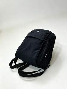 Real Shot Solid Color Unisex Outdoor Backpack, Compact Design, Multi-Pocket Multi-Zipper, Random Zipper Pull - Multicolor - View 5