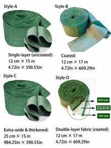 Tree Wrapping Tape - Winter Tree Trunk Protection Tape With Insulation, Moisture-Proof And Pest-Proof Functions - Protective Band For Fruit Trees And Shrubs - Frost And Wind Protection - Suitable For Home And Commercial Gardens, Easy To Use - Multicolor - View 9