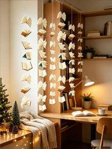 White Book-Shaped Decorative Ornament Set, Suitable For Bedroom, Room, Birthday Party, Classroom, Cafe, Study And Photography Props Decoration - Multiple Styles - View 5