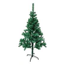 Artificial Green Christmas Tree With Sturdy Stand, Festive Home Decor, Available In 120cm, 150cm, 180cm, And 210cm Heights, Plastic And Iron Construction - 150 cm - View 3