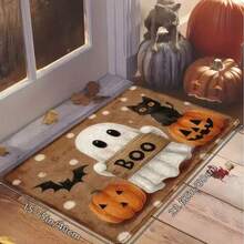 1pc Halloween-Themed Cat "BOO" Doormat, Adds AFestive And Whimsical Atmosphere To Your Home. Softand Absorbent Non-Slip Bathroom Mat, Kitchen AndHome Decor Rug, Suitable For Indoor And OutdoorDoorways, A Decorative Entryway Mat - 2 - View 6