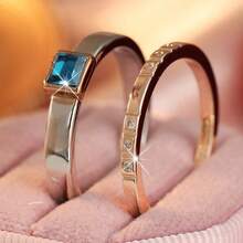 Exquisite Women's Ring Set, Suitable For Daily Casual And Commuting Scenes, Atmospheric Personalized Rings - Silver - View 6