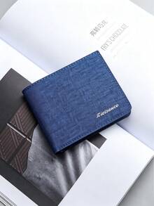 Men's Canvas Short Wallet, Lightweight And Portable, With Multiple Card Slots, Suitable For Daily Commute, Travel, Shopping, Also Can Be Given As A Gift - Multicolor - View 7