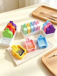 Mini Diamond Painting Tray-Mini Diamond Painting Tray And Storage Box Set, Including Diamond Painting Trays With Lids And Stoppers, And A Tray Storage Box. Available In Multiple Colors To Meet The Daily Needs Of Diamond Painting Enthusiasts - A - View 3