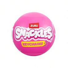 ZURU Snackles Mystery Capsule Plush Bag Charm, Cute Animal Blind Box Backpack Accessory, Random Style Collectible Gift For Hobby Collectors - Multicolor - View 9