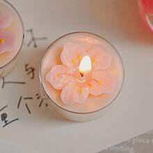 3D Austin Rose, Peony, Peach Blossom Scented Candle With Gift Box, Fruity And Floral Fusion, Beautiful Indoor Decor, Holiday Gift, Wedding Favor, Bridesmaid Gift, Christmas Gift, Spring Party Favor, Birthday Gift, Women's Gift - Multicolor - View 20