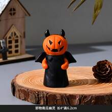 Halloween Pumpkin Man Vintage Atmosphere Home Decor Party Scene Props Gothic Style Holiday Ornament - Multicolor - View 8
