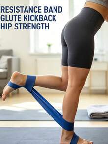 High Elasticity Fitness Resistance Band/Elastic Rope, Suitable For Home, Park And Outdoor Training, Ideal For Pre-Workout Warm-Up, Full Body Stretching And Shaping, Exercising Arms, Shoulders, Back And Leg Muscles, Portable And Lightweight, Space-Saving, Suitable For Daily Home Fitness, Outdoor Morning Exercise, Yoga Training, Helps Improve Posture, Meets Different Intensity Basic Strength Training Needs - Multi-color - View 10