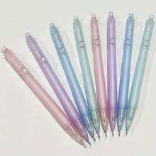 Ergonomic Mechanical Pencils 4pcs/Pack 0.5mm/0.7mm Suitable For Drawing And Writing School And Office Supplies With Desktop Storage Rack - Sets - View 1