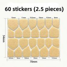 Odorless Waterproof Transparent Strong Adhesive Breathable Nail Stickers, Premium Material, Suitable For Gel Nails, Women's Nail Care Product - Multicolor - View 14