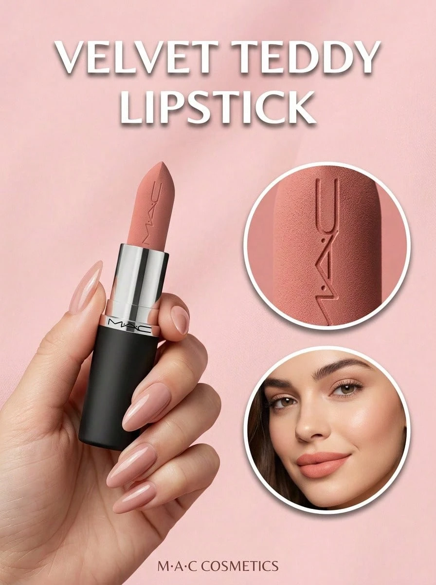 MAC MACXIMAL SILKY MATTE LIPSTICK – Lipstick, Long-Lasting, For Women, Nude, Cocoa Butter, Suitable For Daily Routine - Acting Natural - View 1