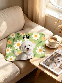 Personalized Custom Pet Mouse Pad, Custom Pet Photo And Portrait Desk Mat, Personalized Dog And Cat Image Mouse Pad, Computer Desktop Accessory, Gift For Family, Friends And Pet Lovers, Suitable For Christmas, Birthday And Holidays - Multicolor - View 6