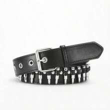 Bullet Belt Halloween Policewoman Costume Costume Belt Costume Props Party Belt Street Belt - Multicolor - View 7