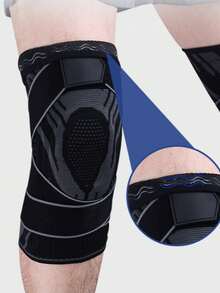Unisex, 1pc Knee Support With Strap, Relieve Knee Pain, Knee Compression Sleeve, Provide Knee Support For Work, Running, Weightlifting, Fitness, Suitable For Outdoor, Sports, Travel, Home, Office, School And Other Occasions - Multicolor - View 6