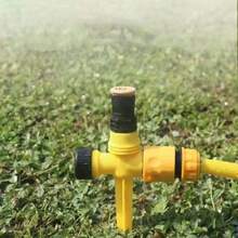 360 Degree Rotating Automatic Sprinkler - Dual-Use Adjustable, Suitable For Lawn, Farmland And Greenhouse Irrigation - Greenhouse Sprinkler | Dual Nozzle | Wide Application, Lawn Sprinkler, Garden Supplies, Gardening, Outdoor Garden Decor, Home, Autumn Home Decor, Wedding Decor, Flower Pot Care Tools, Wedding Supplies, Halloween Party Supplies, Plant Accessories Tools, Halloween Party Decor, Halloween Party, Home Decor And Accessories, Gardening Supplies, Halloween Decor, Halloween Decorations, Halloween Home Decor, - Multiple Styles - View 12