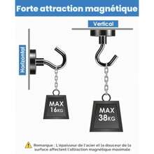 Mirillas de puerta - Negro - Ver 3