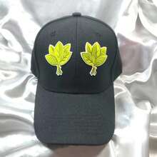 1pc Leaf Pattern Casual Street Cute Party Embroidered Baseball Cap, Suitable For All Seasons - Leaf-a - View 3