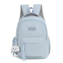 1 Buah, Ransel Kustom, Gaya Warna Polos, Nama, Teks, Foto, Gambar yang Dapat Disesuaikan, Modis dan Dipersonalisasi, Cocok untuk Hadiah, Mahasiswa, Kampus, Perjalanan Harian dan Belanja, Gaya Kasual, Dapat Menyimpan Buku, Perlengkapan Kantor, Hadiah, DIY, Kreatif dan Unik, Tahan Air, Tahan Abrasi, Serbaguna dan Universal, Cocok untuk Sekolah, Perjalanan Kerja, dan Bepergian - MultiWarna - View 11