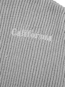 Men's Solid Color Hooded Sweater, Autumn/Winter Versatile Double Zipper Front Open With Pockets - Grey - View 6