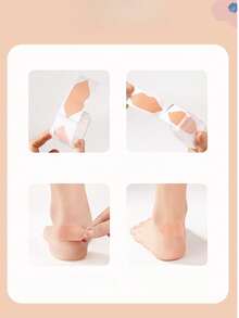 30pcs PackMulti‑Purpose Anti‑Chafing Patches Roll, Easy‑To‑Tear Blister Prevention Tape, Waterproof Friction Protection Sticker For Heels Toes Hands, High Heel Shoes Anti‑Wear Pads, Soft Cushion To Prevent Rubbing Blisters For Foot Skin Care - Multicolor - View 10