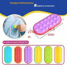 Bảng trượt đa bề mặt hai mặt, kích thước bỏ túi di động, phù hợp cho văn phòng, giải trí khi buồn chán, dành cho thanh thiếu niên 14+ Quà Giáng Sinh - Quà Sinh Nhật - Quà Hoàn Hảo - Quà Lễ Hội - Quà Nhỏ - Nhiều màu - Xem 5