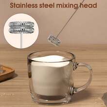 Electric Mixer Cup For Coffee, Milk, Oatmeal, Egg Liquid, Time-Saving, Effort-Saving, Space-Saving, Easy To Use, Battery-Powered, Battery Not Included - Multicolor - View 8
