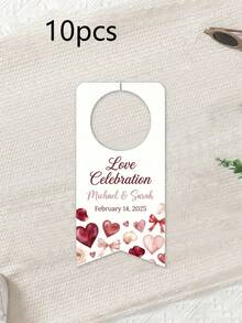 Customized Water Bottle Labels, Personalized Name And Event Date, Elegant Decoration, Suitable For Weddings, Parties, Birthdays And Christenings, Ideal Gifts For Brides, Grooms And Guests, Perfect For Receptions, Bridal Showers, Engagements, Also As Toast And Souvenir Labels - Multicolor - View 31
