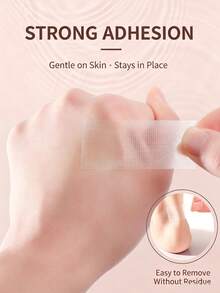 Anti-Friction Heel Pads, Anti-Chafing High Heel Heel Cushions, Multi-Functional Heel Pads, Anti-Friction Foot Pads - Multicolor - View 4
