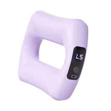 Electric Body Fascia Ring Fitness Massage Ring Vibration Body Shaping Massager Abdomen Belly Waist Deep Tissue Massage Device - Purple - View 8