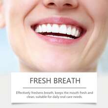 Solid Toothpaste Tablets. Cleans Yellow Teeth And Plaque. Freshens Oral Odor. Oral Care. Can Brighten And Whiten Teeth, Effectively Remove Yellowing. Convenient To Use, Gentle And Non-Irritating To Oral Cavity. Portable Cleaning Tablets - Purple - View 8