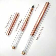 1pc Professional Nail Art Brush Basic Tool - White - View 2