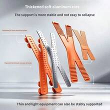 New Multi-Function X-Shaped Suction Cup Flexible Silicone Phone Stand, Portable Foldable Slouchy Stand, Creative Video Viewing Stand, Suitable For Tablets And Phones - Multicolor - View 7
