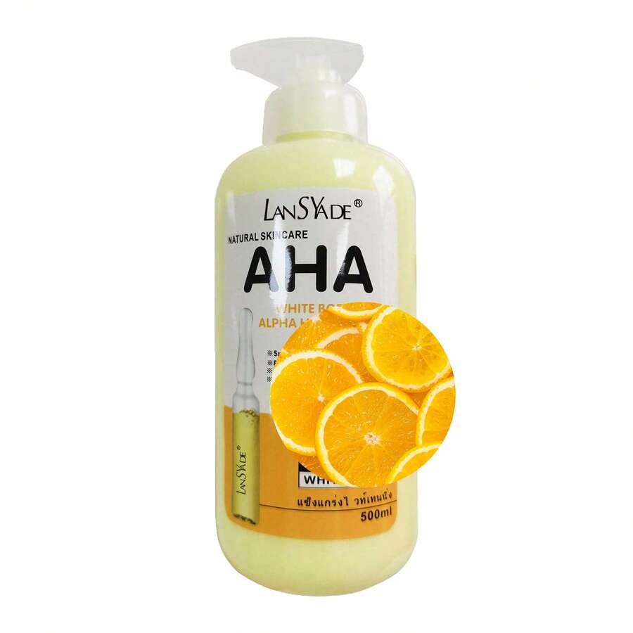 AHA Moisturizing Body Lotion, Rich In α-Hydroxy Acid, Nourishes And Softens Rough Skin, Daily Full Body Hydration And Skincare, 500ml