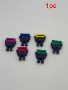10/5/1pc "You Rock" Bulk Gift Set, Mini You Rock Inspirational Positive Energy Gift, You Rock Mini Micro Figure Decor, Inspirational You Rock Mini Figure Encouragement Birthday Gift, Suitable For Colleagues, Employee Recognition And Appreciation - One Size Fits All - View 12