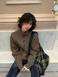 復古辣妹 Y2K 通勤外出日常購物女款單肩托特包 美式復古 Y2K 辣妹斜挎腋下包 小眾設計 Ins 風格 亞文化極簡托特包 - 彩色 - 查看 6