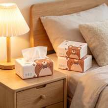 1pc/3pcs/5pcs/10pcs---280 Sheets/Pack Premium Paper Napkins, No Fluorescent Agents, Facial Tissues, Napkins, Durable Absorbent Paper Towels, Suitable For Home, Dorm, Office, Company, Outdoor, Cleaning Supplies, Cleaning Tools, Christmas Supplies, Essential High-End Paper Towels For Home And Travel - Bear Tissue - View 5