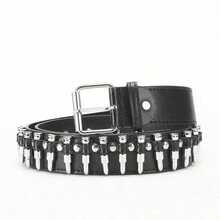 Bullet Belt Halloween Policewoman Costume Costume Belt Costume Props Party Belt Street Belt - Multicolor - View 4