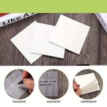 200pcs Transparent Self-Adhesive Sticky Notes Set, 2 Sizes Combination, Smooth Writing, Semi-Transparent Notes For Book Annotation, Suitable For School, Office, Study And Marking Information - A - View 3