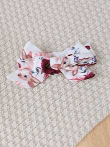 Newborn Baby Girl 3pcs Set Burgundy Flutter Sleeve Bodysuit, Pants & Headband Autumn Fashion Outfit - Burgundy - View 7