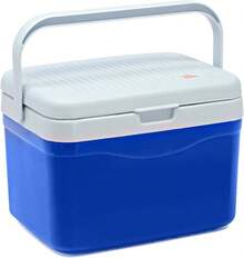 Hielera PortáTil De 5 Litros (5.2 QT)| Capacidad Para 6 Latas| Enfriador| Enfriador Resistente Y Liviano| Hielo - Azul - Ver 3