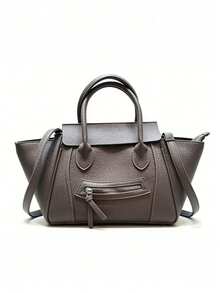 BAILEE Túi tote PU thời trang, có thể xách tay hoặc đeo vai với dây đeo rời, phù hợp với trang phục thời thượng, cũng là lựa chọn quà tặng tuyệt vời - Nhiều màu - Xem 11